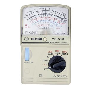泰瑪斯YF-510指針式高阻計(jì)|YF510指針絕緣電阻計(jì)